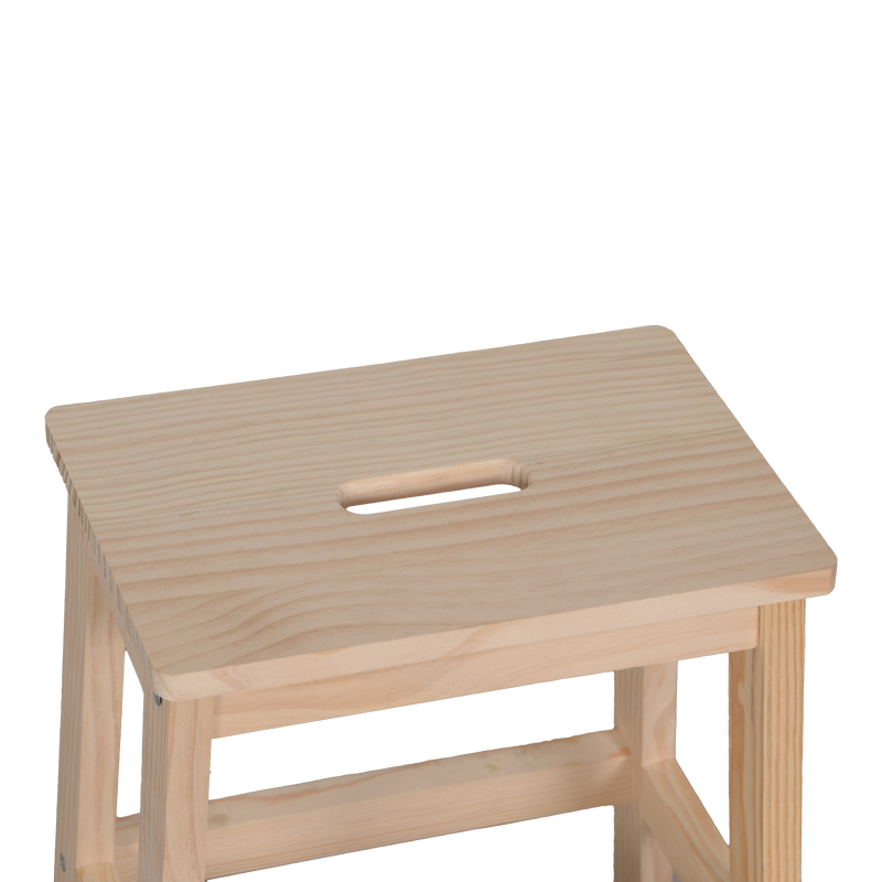 Σκαλοσκαμπό Tiere Pakoworld Ξύλο Πεύκου Σε Φυσική Απόχρωση 36X36X49Εκ