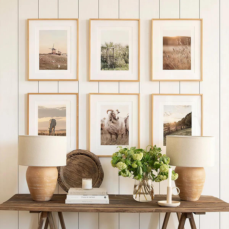 Πίνακας Kaelis Pakoworld Εξάπτυχος Με Ψηφιακή Εκτύπωση Και Πλαίσιο 33X1.5X48Εκ