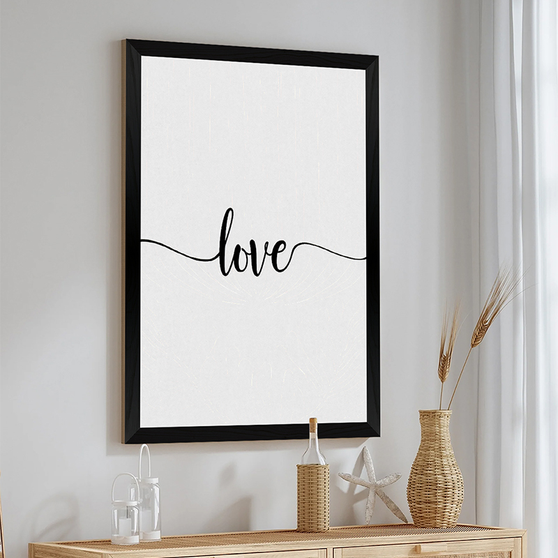 Πίνακας Elyrda Pakoworld Με Ψηφιακή Εκτύπωση Και Πλαίσιο 33X1.5X48Εκ