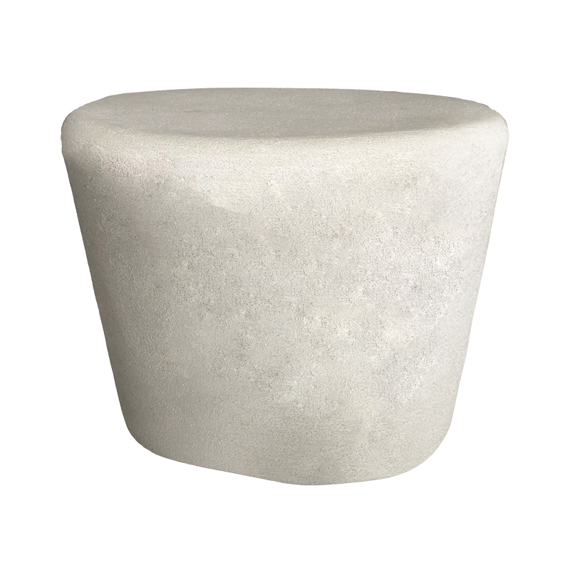 Βοηθητικό Τραπέζι Fedris Pakoworld Mdf Λευκό Φ56X45Εκ