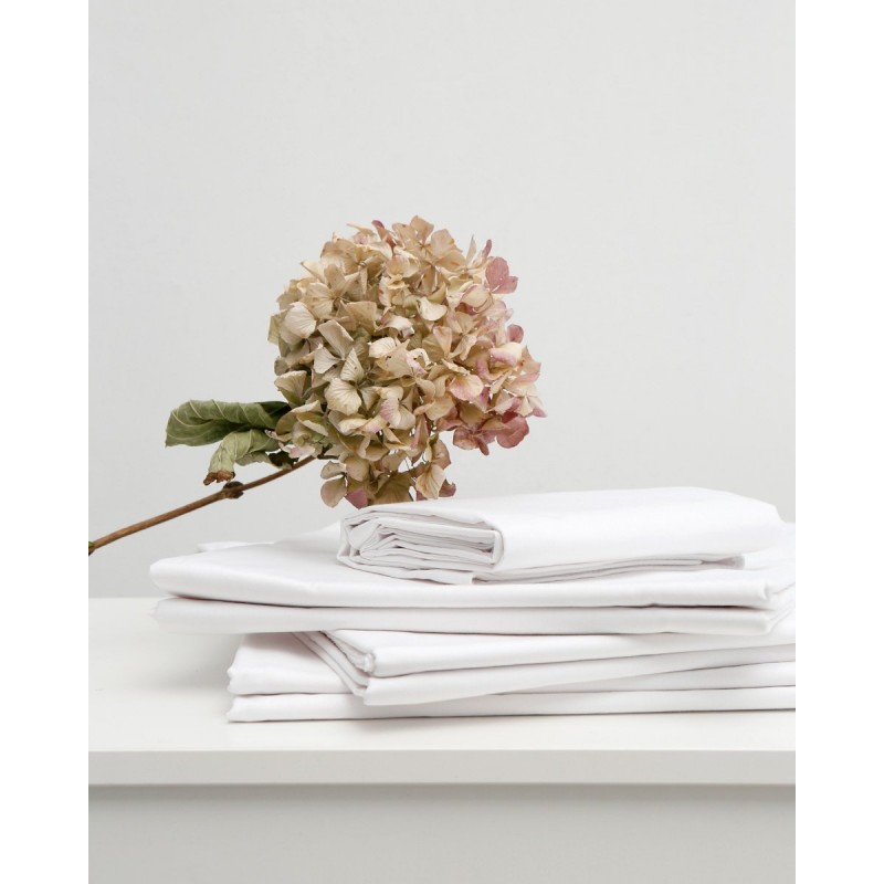 Λευκή Ξενοδοχειακή Παπλωματοθήκη Astor Υπέρδιπλη (220x240cm) Άσπρο