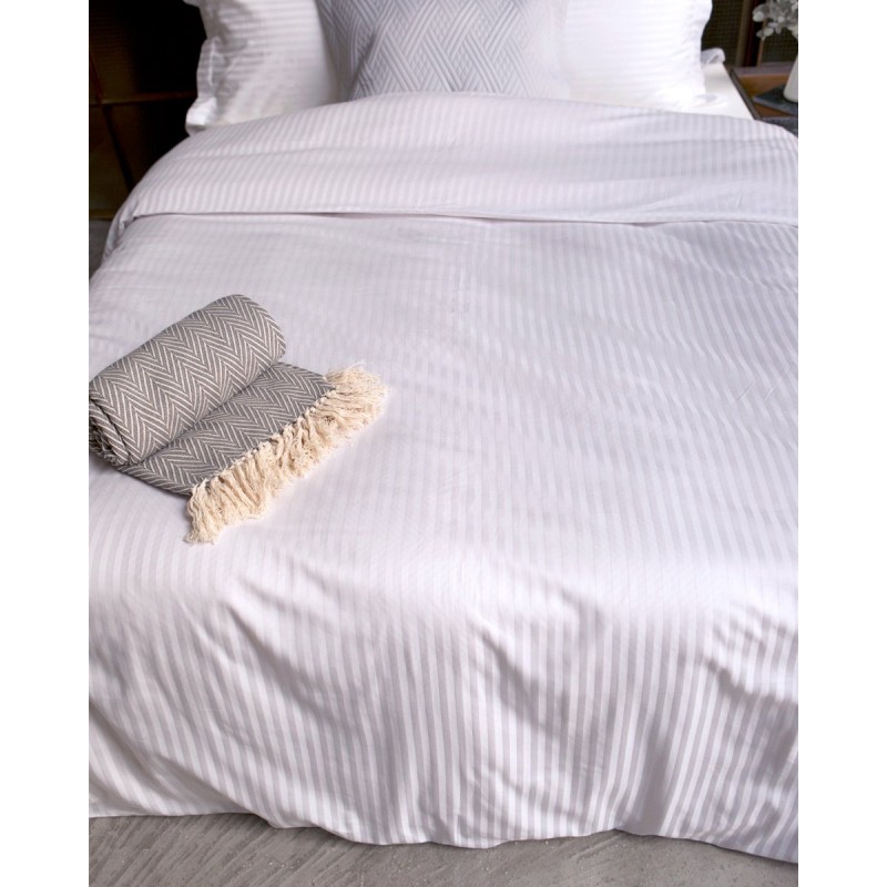 Παπλωματοθήκη Λευκή Ξενοδοχειακή Studio Μονή (160x240cm) Άσπρο