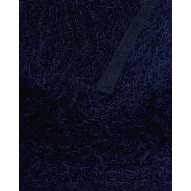 Shaggy Χαλάκι Γούνα Eva 2 σε 10 Αποχρώσεις 65x195cm Μπλε Σκούρο