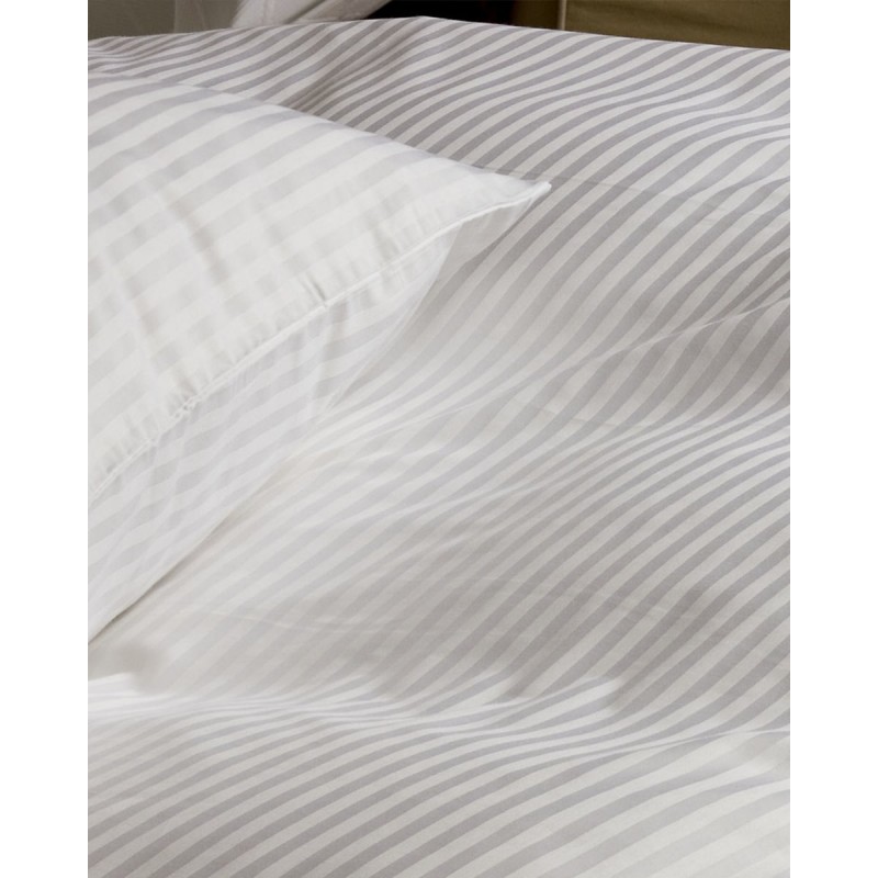 Ξενοδοχειακή Βαμβακοσατέν Παπλωματοθήκη με Ρίγα 1cm Sevenstars California King (280x280cm) Άσπρο