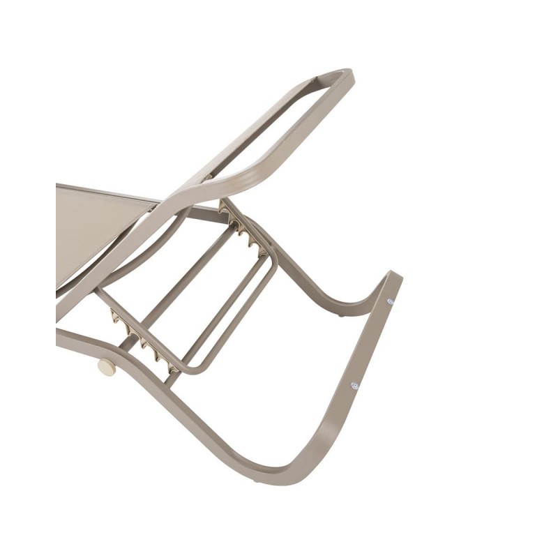 Ξαπλώστρα Αλουμινίου με Ανεξίτηλο Αδιάβροχο Ύφασμα Saeko 67x200cm