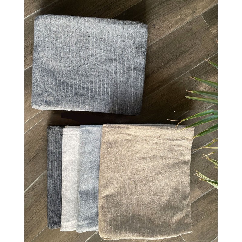 Μονόχρωμη Κουβέρτα Ριχτάρι Nairi σε 5 Αποχρώσεις Super Υπέρδιπλη (240x280cm) Μαύρο