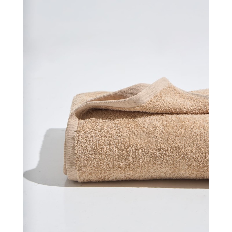 Βαμβακερή Πετσέτα Vat Nautical 500gsm Λουτρού | 80x160cm Μπεζ