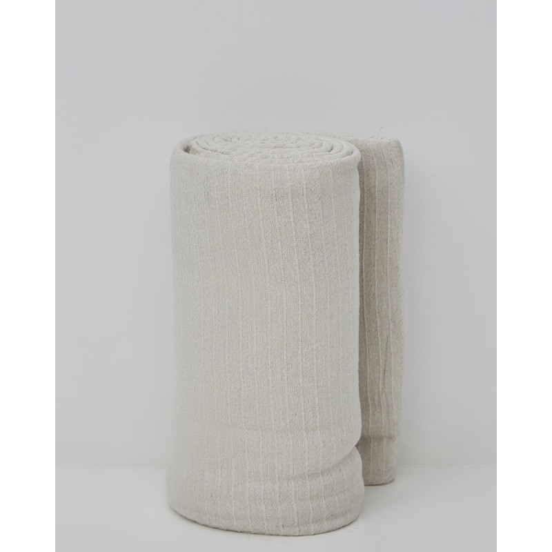 Μονόχρωμη Κουβέρτα Ριχτάρι Nairi σε 5 Αποχρώσεις Super Υπέρδιπλη (240x280cm) Άσπρο