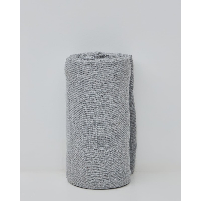 Μονόχρωμη Κουβέρτα Ριχτάρι Nairi σε 5 Αποχρώσεις Super Υπέρδιπλη (240x280cm) Γκρι απαλό