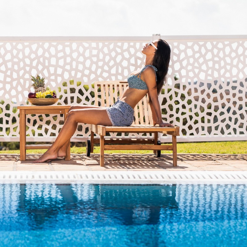 Καφασωτό Mosaic 100 x 200εκ. | γκρι