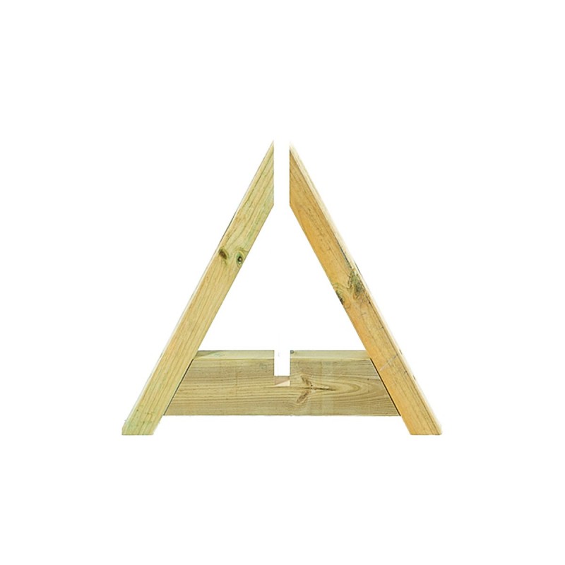 Βάση στήριξης φράχτη Δ 45x45x4,5εκ.