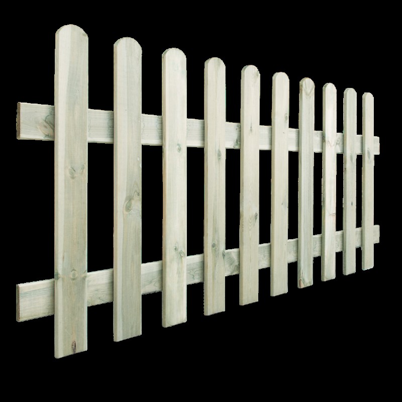 Ξύλινος φράχτης λεία τάβλα ECONOMY 90 x 180εκ.