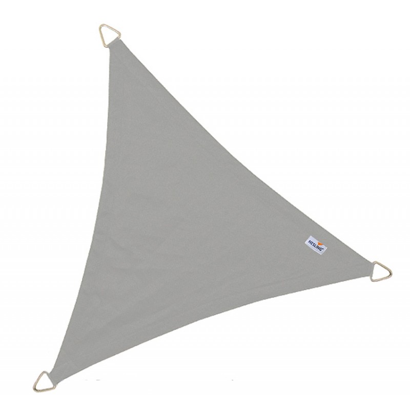 Τρίγωνο πανί σκίασης αδιάβροχο 5x5x5μ. Εκρού