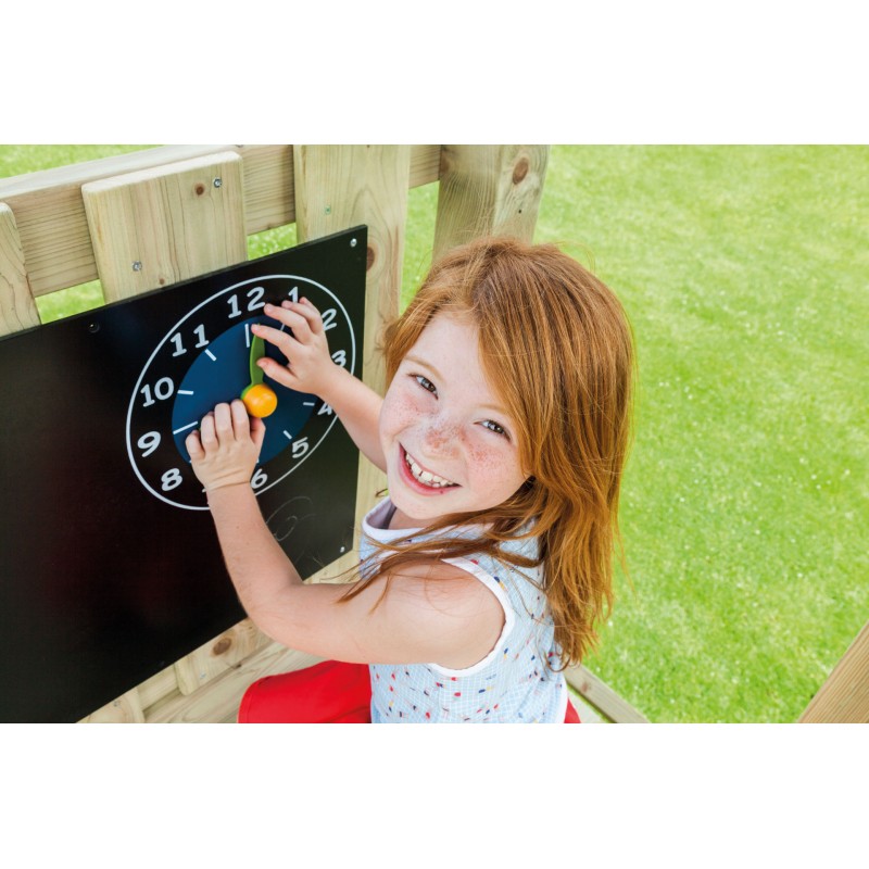 Παιδικός μαυροπίνακας με ρολόϊ Μαυροπίνακας με ρολόϊ 60 x 50εκ.
