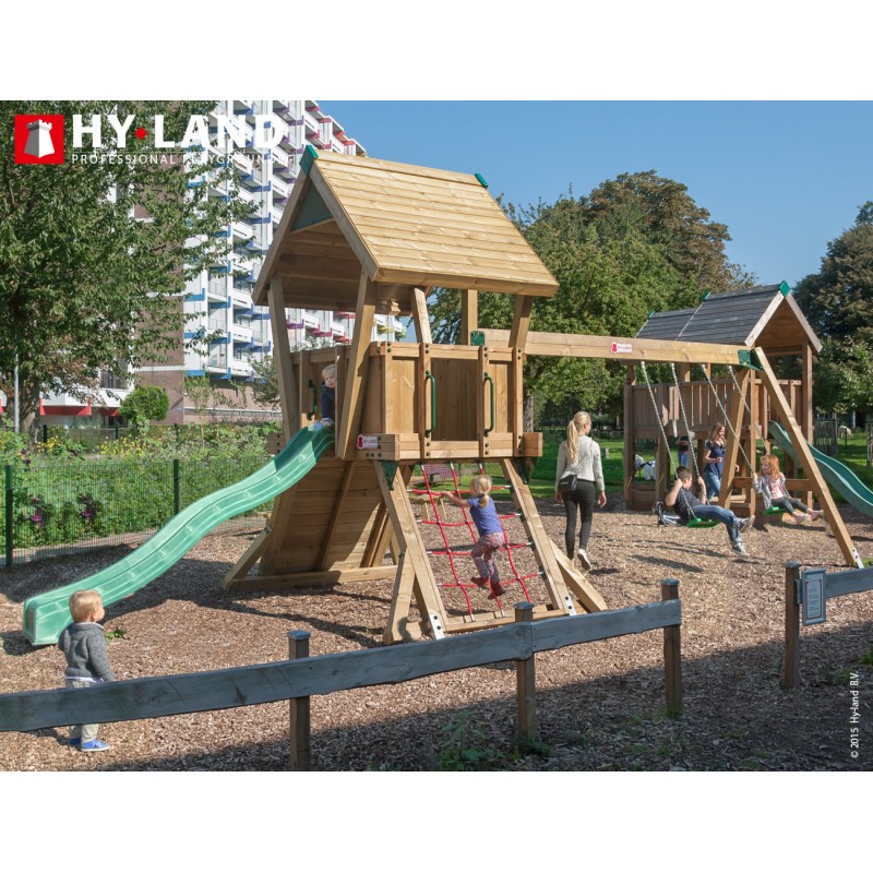 Ξύλινη παιδική χαρά | Q2S Με προέκταση