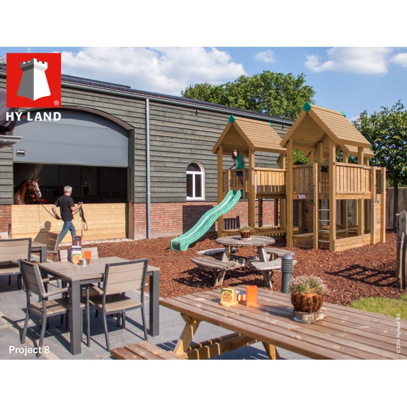 Ξύλινη παιδική χαρά | Project 8 Παιδική Χαρά Επαγγελματικής Χρήσης - Project 8