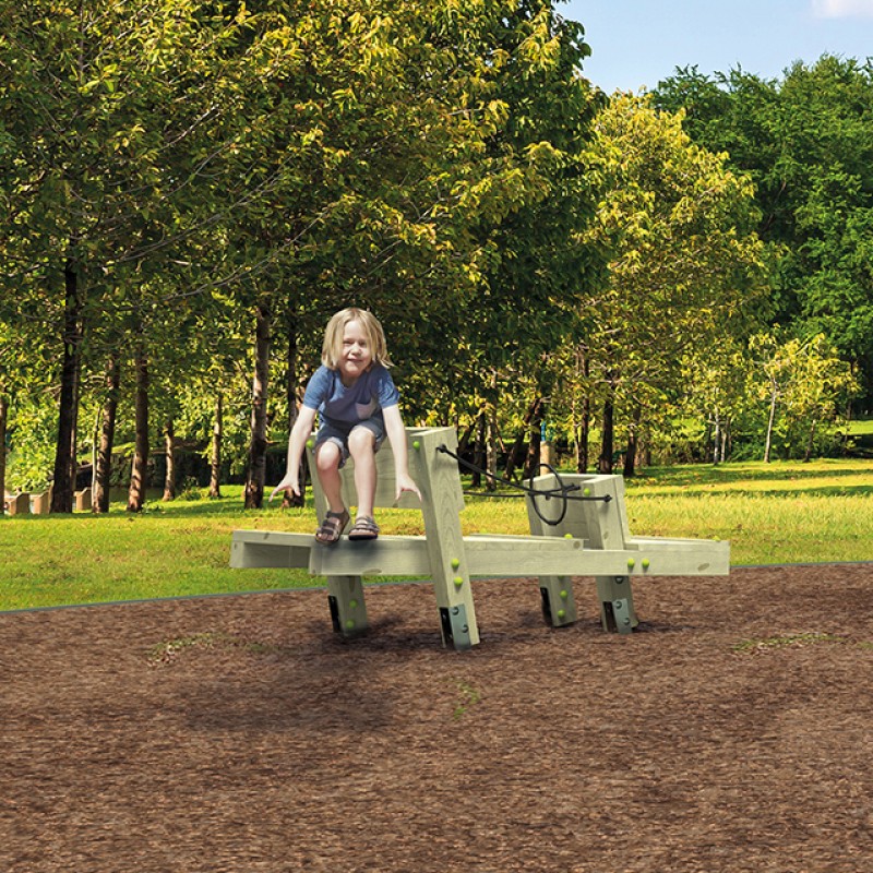 Ξύλινη παιδική χαρά | Buggy White Rhino |  BUGGY