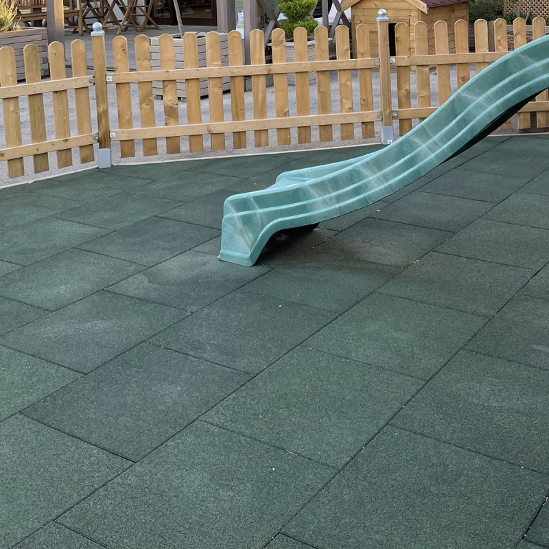 Δάπεδο ασφαλείας για παιδική χαρά Δάπεδο ασφαλείας πράσινο 40mm