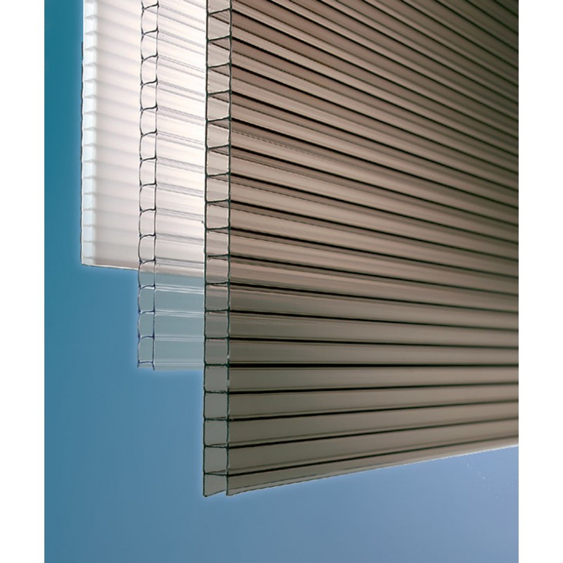 Πολυκαρμπονικό φύλλο κυψελωτό φιμέ 6mm 210 x 300εκ.