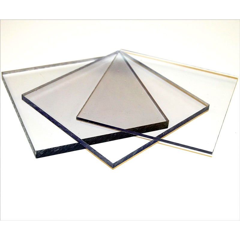 Πολυκαρμπονικό φύλλο μασίφ διάφανο  6mm 205 x 610εκ.