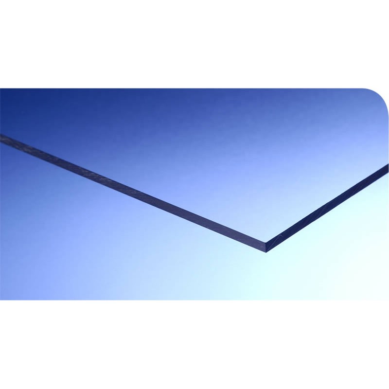 Πολυκαρμπονικό φύλλο μασίφ διάφανο 4mm 205 x 610εκ.
