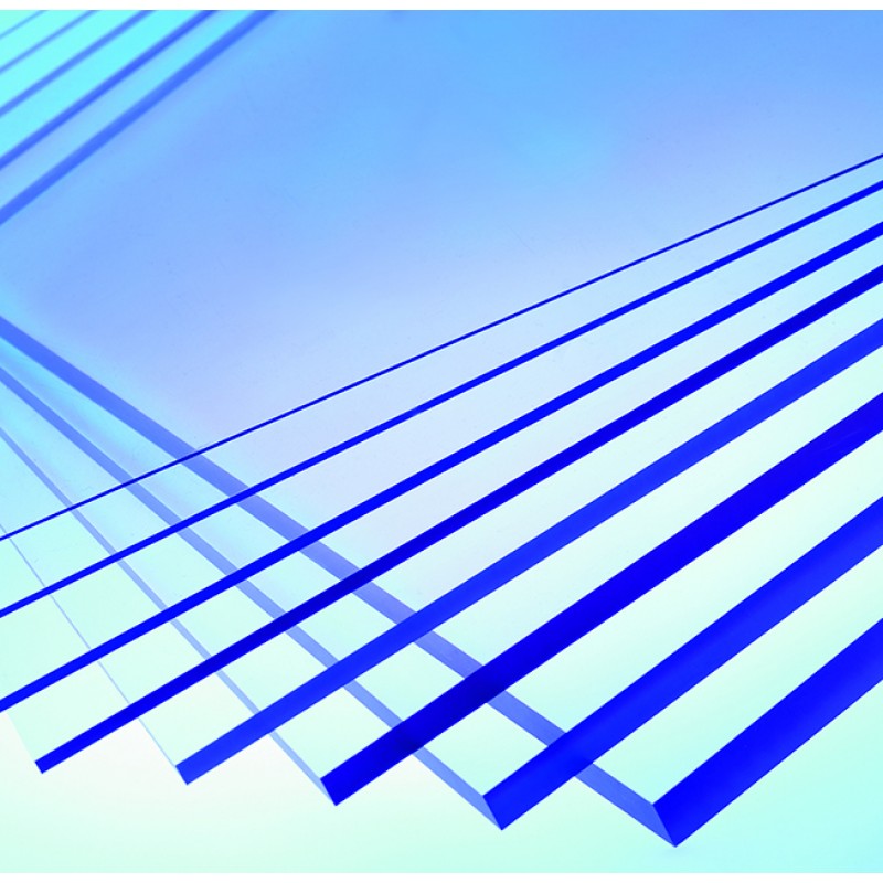 Πολυκαρμπονικό φύλλο μασίφ διάφανο 2mm 205 x 610εκ.