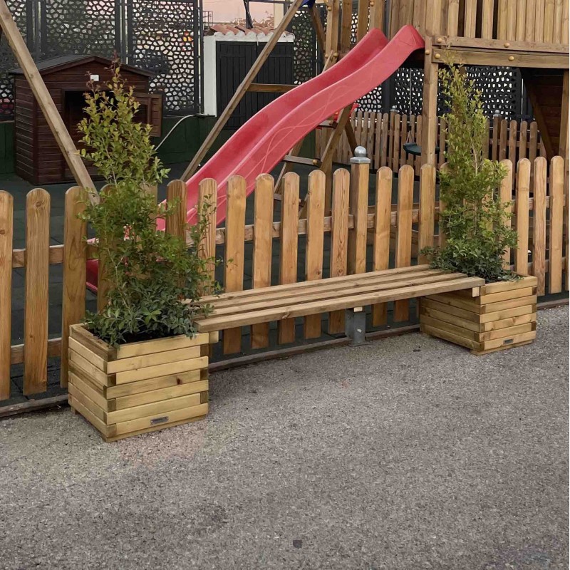 Παγκάκι γλάστρας 40εκ. σε 3 μήκη ΠΑΓΚΑΚΙ ΓΛΑΣΤΡΑΣ 40 x 100εκ.