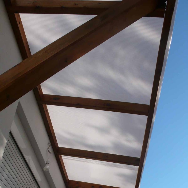 Πολυκαρμπονικό φύλλο κυψελωτό γαλακτώδες 6mm Πολυκαρμπονικό φύλλο κυψελωτό γαλακτώδες 6mm | 105 x 100cm (PC)