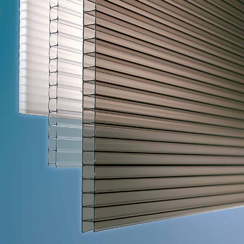 Πολυκαρμπονικό φύλλο κυψελωτό φιμέ 4mm Πολυκαρμπονικό φύλλο κυψελωτό φιμέ 4mm -  105 x 100cm (PC)