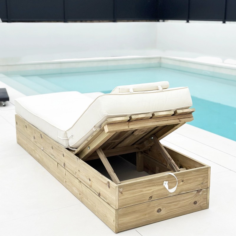 Premium Ξαπλώστρα Παραλίας