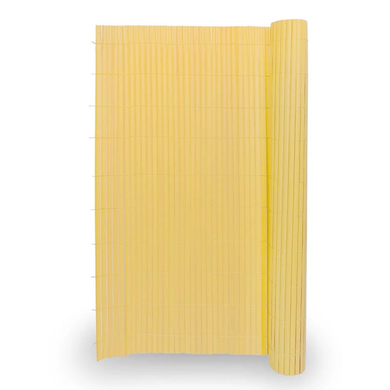 Καλαμωτή PVC 14mm Μισό Καλάμι 100x300εκ. - Φυσικό