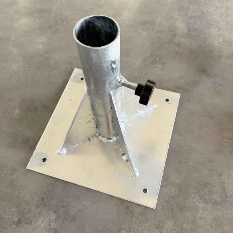 Βάση Ομπρέλας Γαλβανισμένη 30x30 για ομπρέλα Κοκοφοίνικα