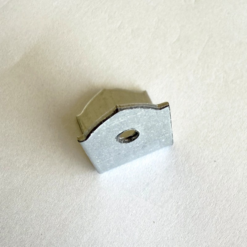 Γωνία Σύνδεσης για Κολώνα Αλουμινίου - 20x20x15x1,5mm