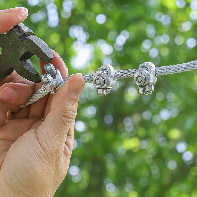 Σφιγκτήρας Inox 5mm για Συρματόσχοινο