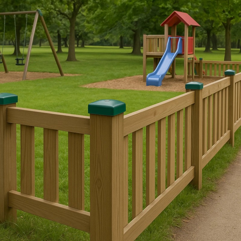 Καπάκι Κολόνας Πλαστικό 7x7εκ. Πράσινο