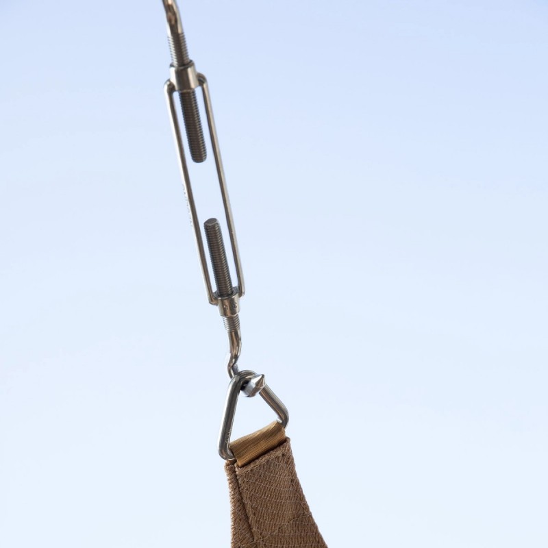 Σφυκτήρας για πανί σκίασης INOX - 10mm