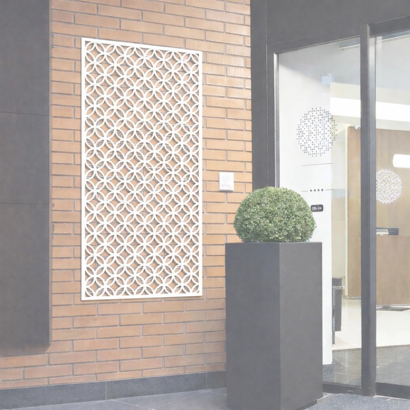 Κιτ Πλαισίου C-Channel για Καφασωτά – 240 × 120 εκ. - ΛΕΥΚΟ