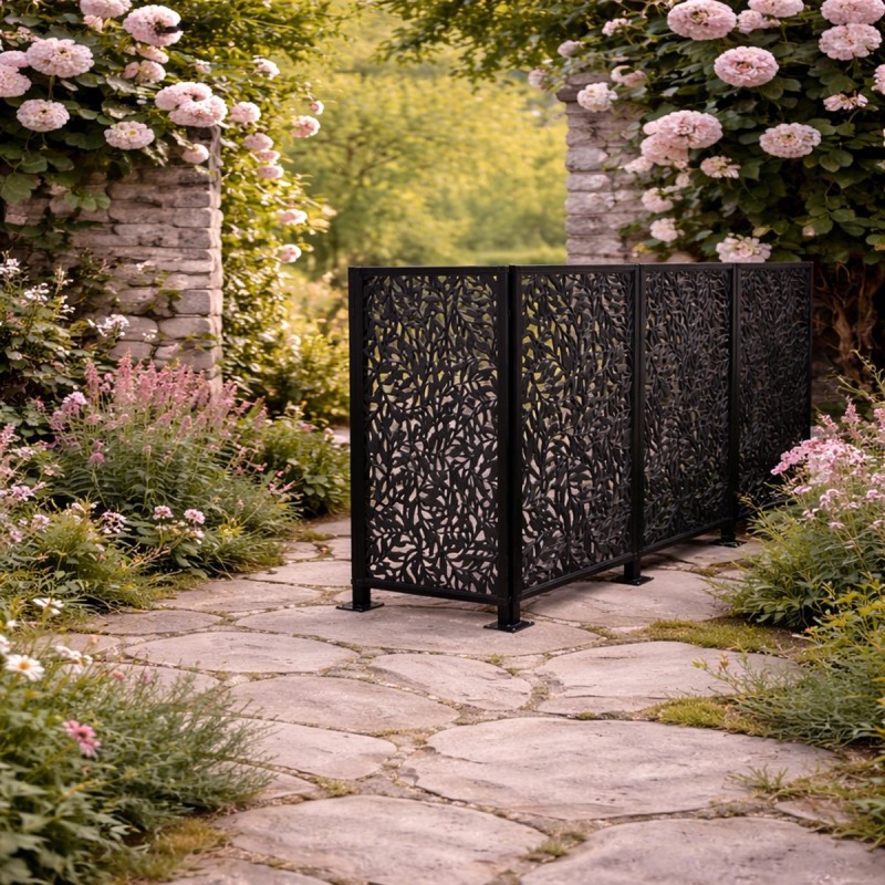 Κολώνα Μεταλλική για Συνθετικά Καφασωτά 5x5x250εκ.