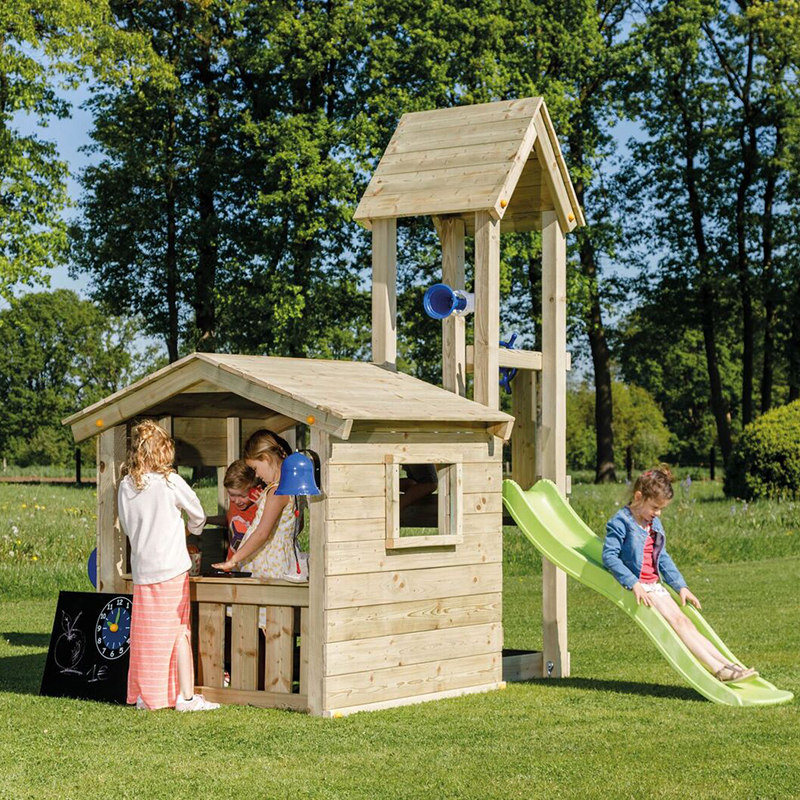 Ξύλινος πύργος Lookout Ξύλινος Πύργος Lookout με ύψος τσουλήθρας 60εκ.