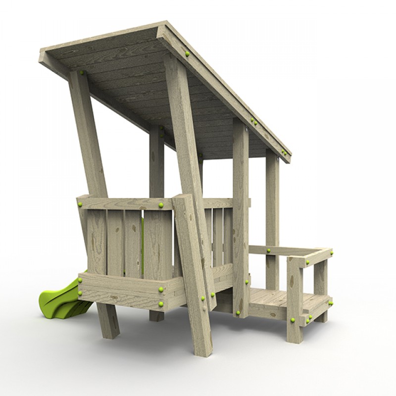 Ξύλινη παιδική χαρά | Surf shack White Rhino |  SURF SHACK