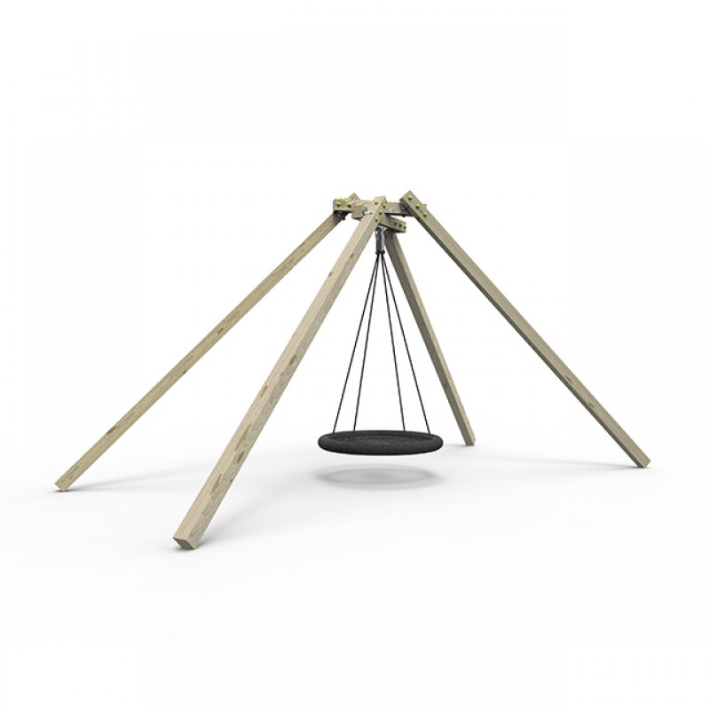 Ξύλινη παιδική χαρά | Baobap White Rhino |  BAOBAP