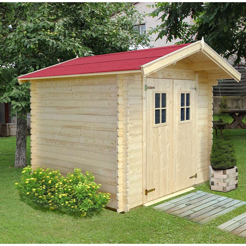 Ξύλινη αποθήκη κήπου 296 x 296εκ. ΑΠΟΘΗΚΗ ΚΗΠΟΥ 296 x 296εκ. | 16 407