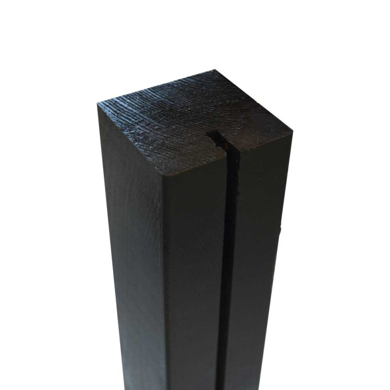 Κολώνα αρχή-τέλος PP καφασωτά  7 x 7 x 240εκ. | καφέ