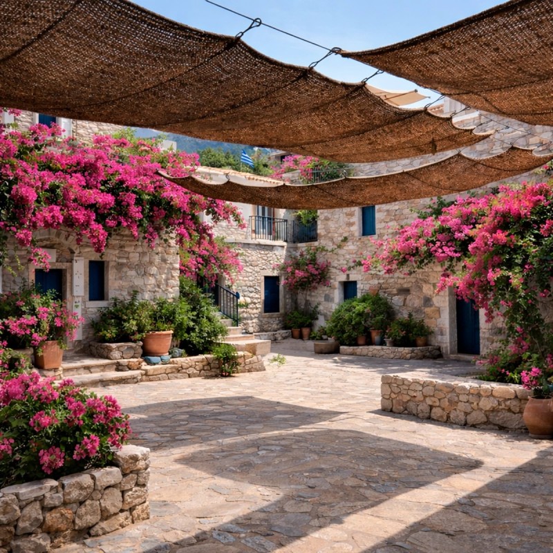 Πανί Σκίασης Κοκοφοίνικα M3 Premium (3x5m) – Παραλλ/μο