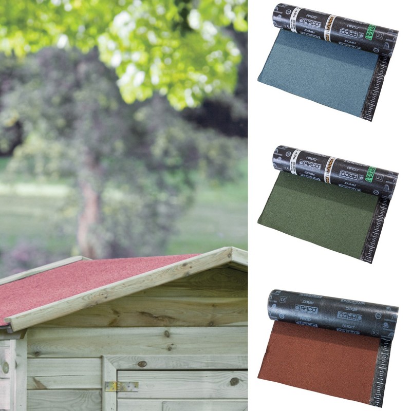 Ασφαλτικό κεραμίδι ρολό Ρολό 10m²  | γκρι