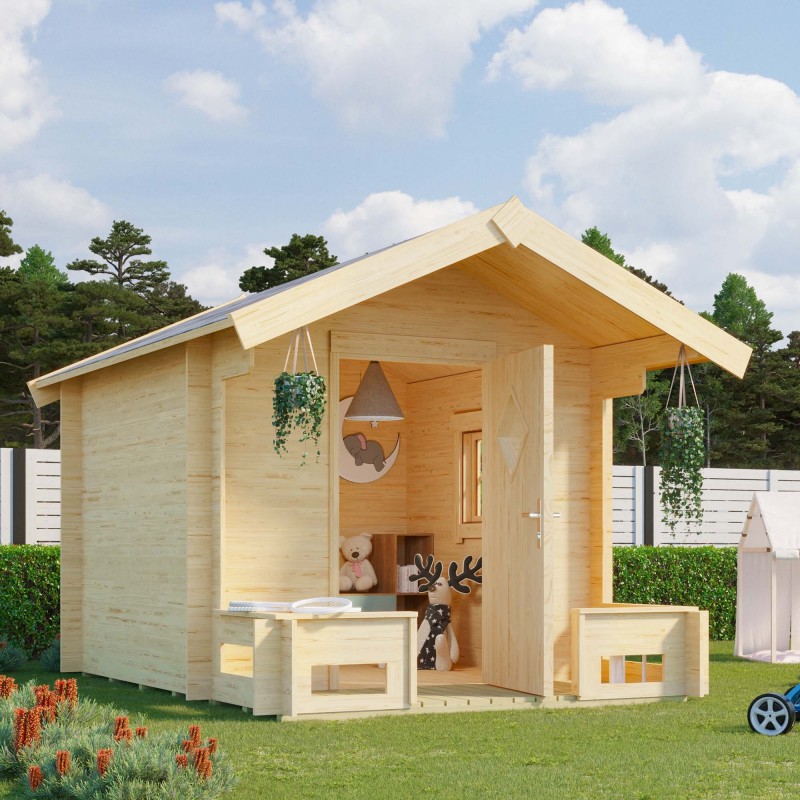 Ξύλινο παιδικό σπίτι | Pinocchio