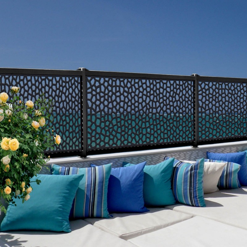 Καφασωτό Mosaic 100 x 200εκ. | γκρι