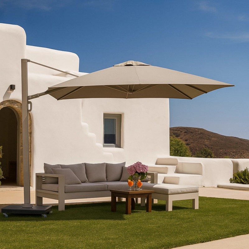 Premium Ομπρέλα Κήπου Ø3.5m Μπεζ Taupe