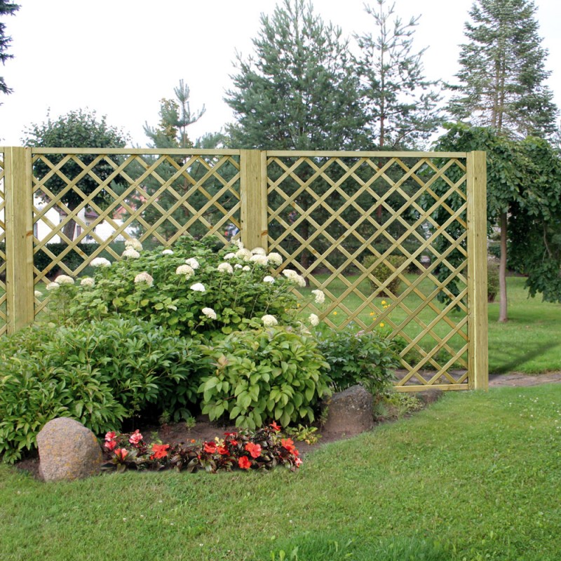 Καφασωτό Διαγώνιο (12 x 12) 60 x 180εκ.