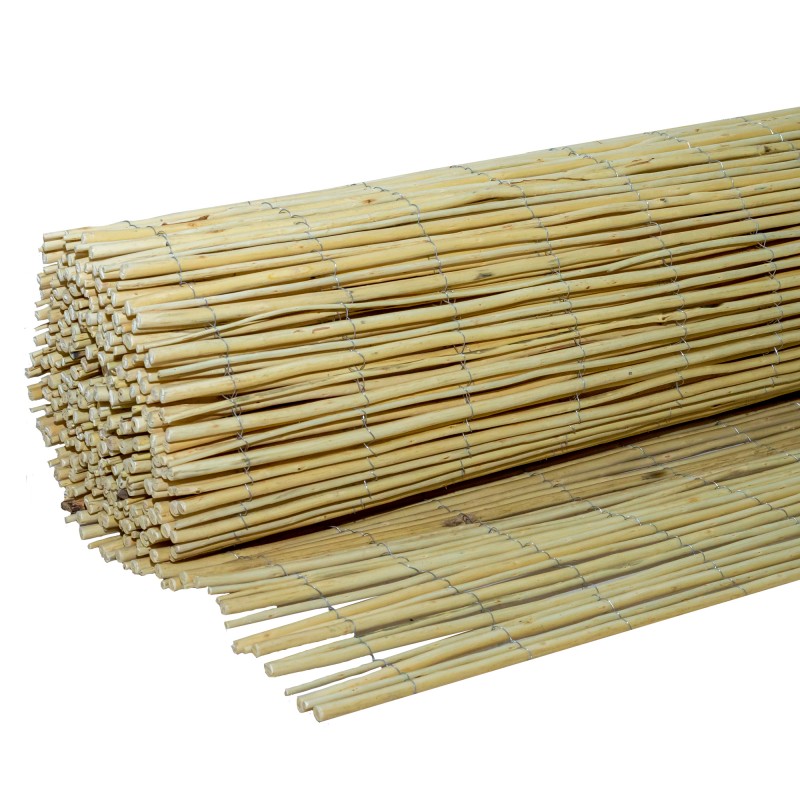 Καλαμωτή λυγαριάς μασίφ - ξεφλουδισμένη 200(Y) x 500εκ.